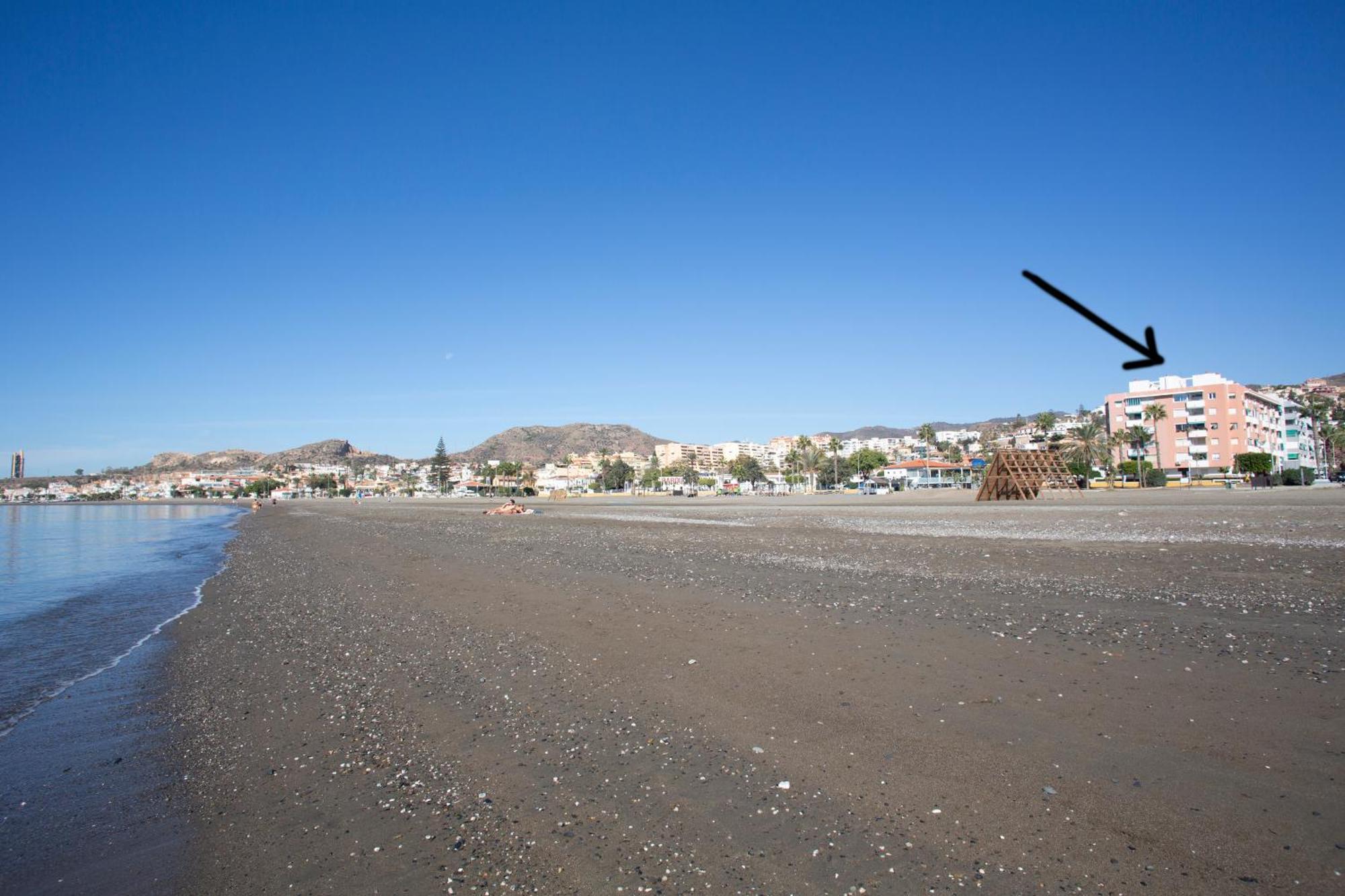 Bajo En Primera Linea - Cala Del Moral, Urbanizacion Calaflores La Cala Del Moral エクステリア 写真